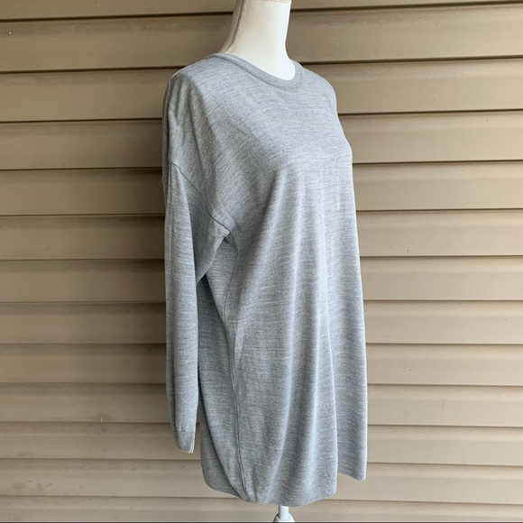 •ASOS• Light Grey Sweater Dress - Size 4 - Picture 4 of 8